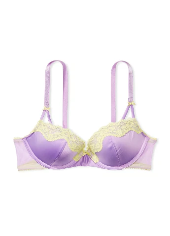 Бузковий демісезонний комплект (бюстгальтер, трусики) Victoria's Secret