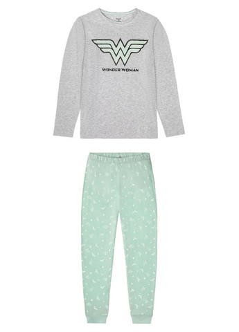 Комбинированная всесезон пижама (лонгслив, брюки) лонгслив + брюки Esmara