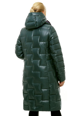 Смарагдова зимня куртка Rolana