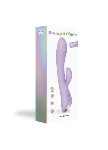 Вибратор-кролик BUNNY & CLYDE - VIVA MAUVE Love To Love (252607221)