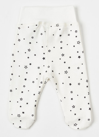 KRAKO ползунки звезды белый повседневный хлопок, интерлок производство - Украина