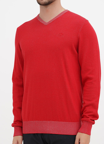Красный демисезонный пуловер пуловер State of Art