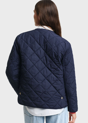 Темно-синя демісезонна куртка куртка-лайнер Gant