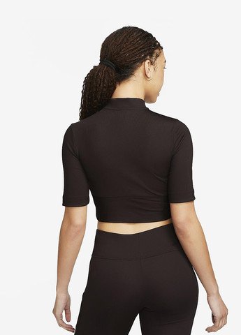 Топ FJ5253-220 Nike Sportswear Women's Ribbed Short-Sleeve Top (321974461)