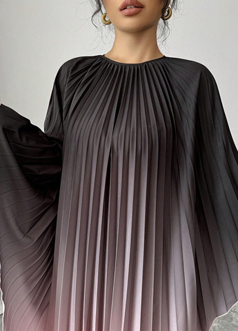 Комбинированное кэжуал платье оверсайз SHEIN колор блок