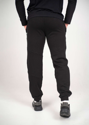 Черные спортивные демисезонные шаровары брюки Custom Wear