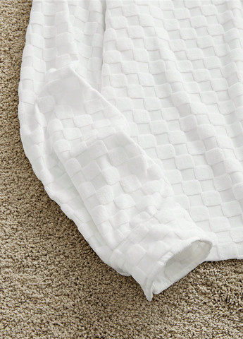 Белый демисезонный комплект (рубашка, брюки) SHEIN