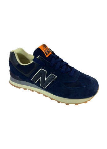 Синій осінні кросівки New Balance 574