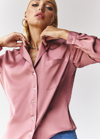 Світло-рожева блуза Vovk