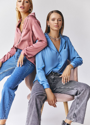 Світло-рожева блуза Vovk