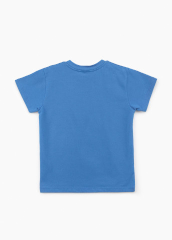 Синяя летняя футболка Yesmina