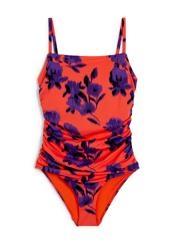 Помаранчевий літній купальник суцільний C&A