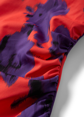 Помаранчевий літній купальник суцільний C&A