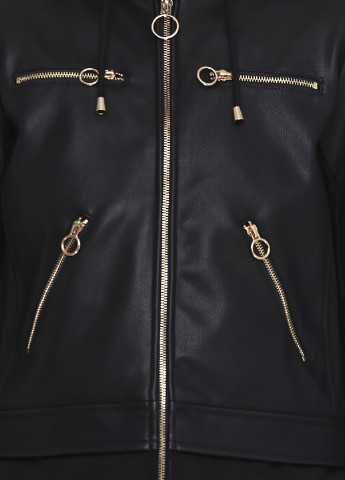 Чорна демісезонна куртка Twin-Set