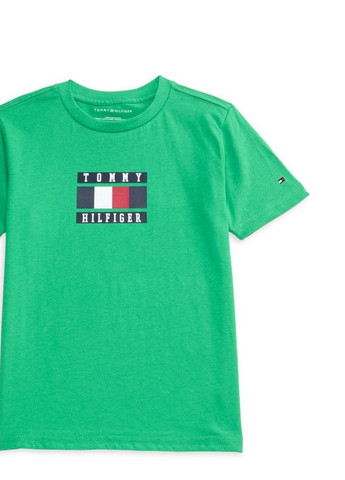 Зелена літня футболка Tommy Hilfiger