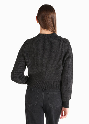 Темно-сірий зимовий пуловер пуловер Colin's