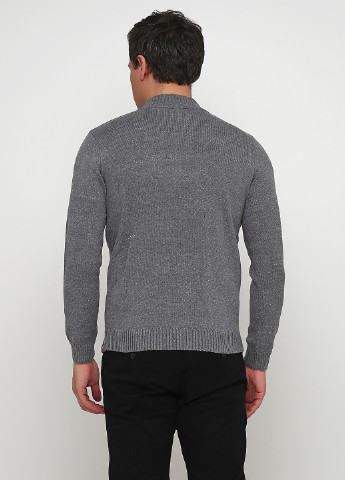 Сірий демісезонний светр New Man