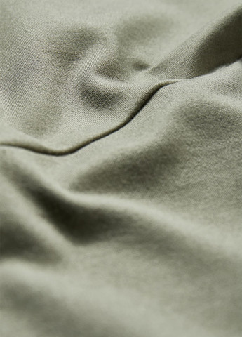 Оливковая (хаки) кэжуал однотонная юбка C&A клешированная
