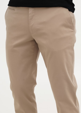 Бежевые кэжуал демисезонные чиносы брюки Lagrand