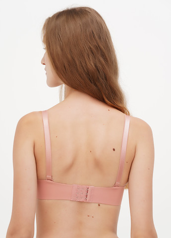 Пудровий балконет бюстгальтер Finetoo без кісточок поліамід