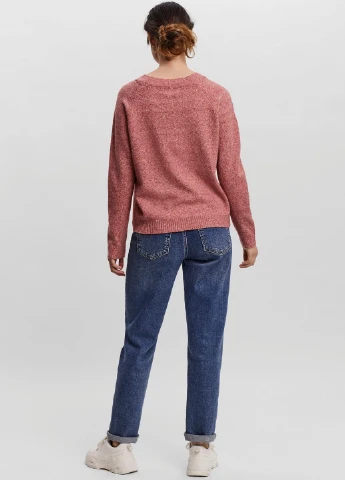 Темно-рожевий демісезонний светр Vero Moda