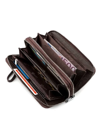 Чоловік шкіряний гаманець 20х10,5х4,5 см st leather (229460254)