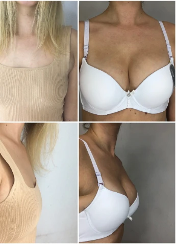 Білий бюстгальтер білий зефір гладкий 3d тройной пуш ап супер 75bc 80bc 85bc гладкий ліфчик з дуже великим пушап No Brand