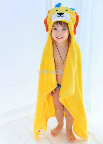 Francesco Marconi полотенце с капюшоном детское банное плед уголок конверт лев (387465893-в) желтый производство - Китай