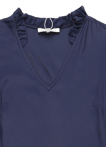 Темно-синее кэжуал платье клеш MINT&BERRY однотонное