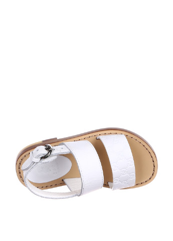 Белые кэжуал сандалии Gucci