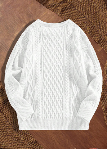 Білий демісезонний джемпер джемпер SHEIN