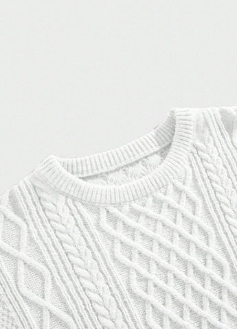 Білий демісезонний джемпер джемпер SHEIN