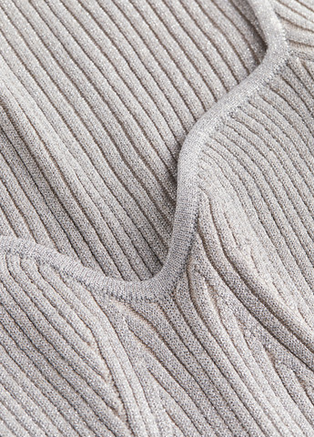 Сріблястий демісезонний пуловер пуловер H&M