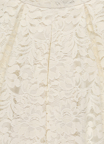 Молочная кэжуал однотонная юбка Set клешированная