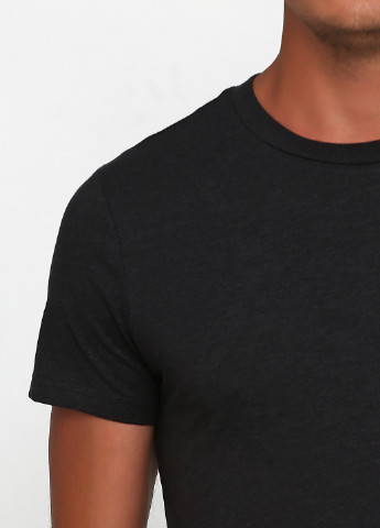 Темно-сіра літня футболка H&M