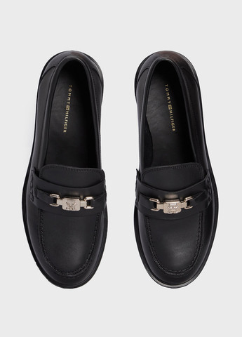 Tommy Hilfiger Туфлі лофери чорний з натуральна шкіра, сша — демісезон (327666568)