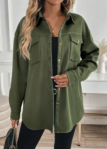 Куртка-рубашка SHEIN (333365899)