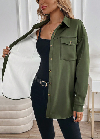 Куртка-рубашка SHEIN (333365899)