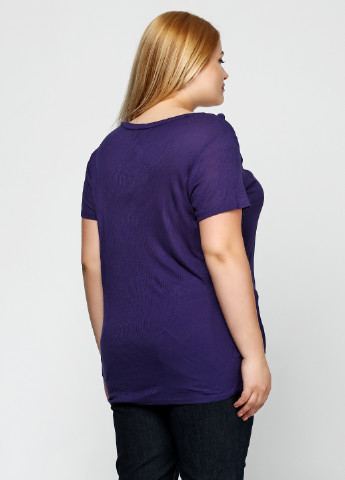 Фиолетовая летняя футболка Ellos