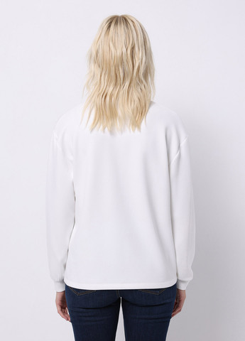 Белая женская футболка-поло Colin's однотонная