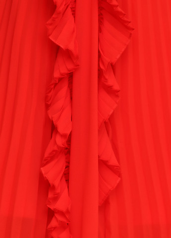 Красное кэжуал платье Retro & icon однотонное