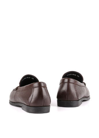 Темно-коричневые кэжуал туфли Le'BERDES без шнурков