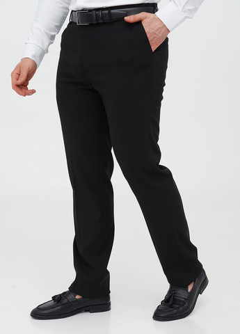 Чорний демісезонний костюм (піджак, штани) брючний Trend Collection