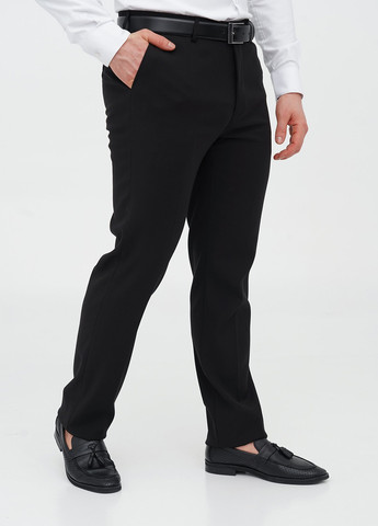 Чорний демісезонний костюм (піджак, штани) брючний Trend Collection