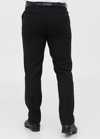 Чорний демісезонний костюм (піджак, штани) брючний Trend Collection