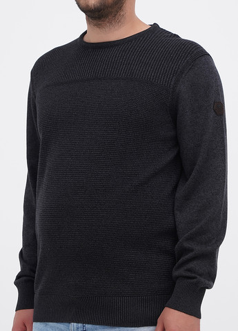 Темно-серый демисезонный свитер джемпер State of Art