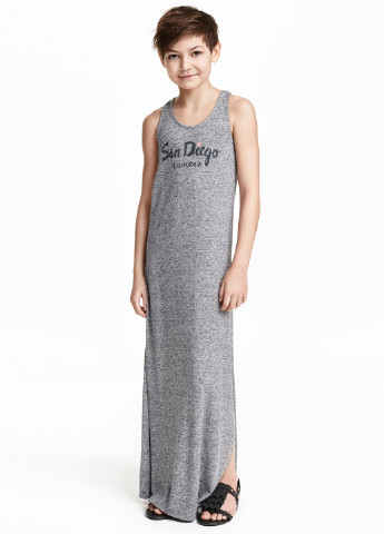 Сіра кежуал сукня H&M меланжева