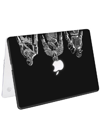 Чохол пластиковий для Apple MacBook Pro 13 A1706 / A1708 / A1989 / A2159 / A1988 Темні душі (Dark souls) (9648-2137) MobiPrint (218539614)