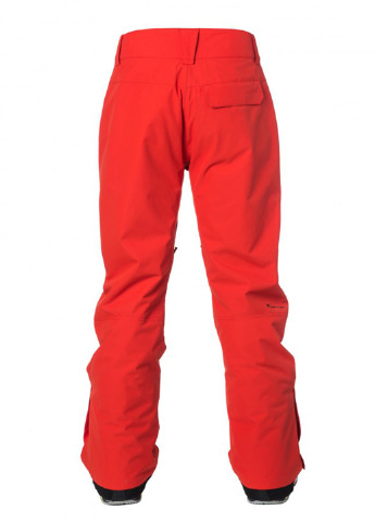 Красные спортивные зимние с высокой талией брюки Rip Curl