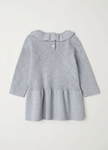 Серое платье H&M (89949859)
